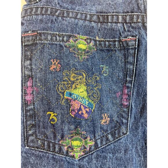 Avirex Dark Wash Blue Denim Mens Size 36x7 *READ* - Picture 3 of 12